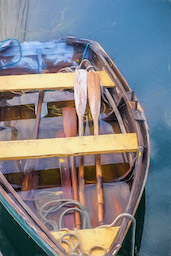 Oars in Boat